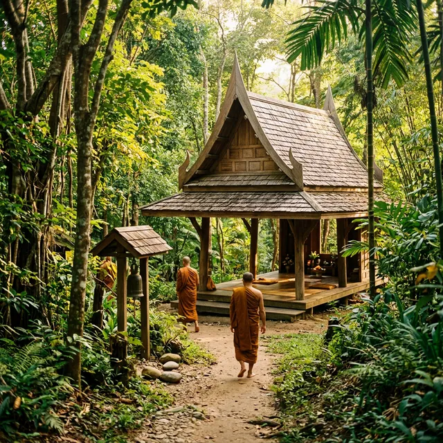 วัดสุนันทวนาราม — ศาลาอริยมรรค